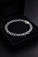 Pulseira Cadeado 5mm / Prata 925