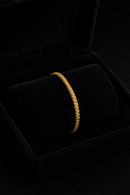 Pulseira Peruana 3mm banhada no ouro 18K