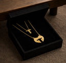 Escapulário Jesus Banhado a Ouro 18K com Corrente