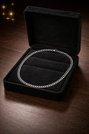 Pulseira Masculina Aço Inox 316L Prateada Baiana
